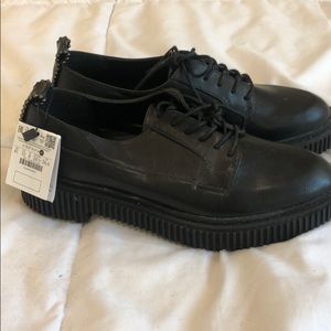 Bershka creeper platform shoes